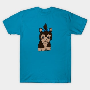 Chibi Yorkie (Small Design) T-Shirt